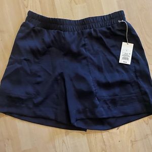Silky high waisted shorts